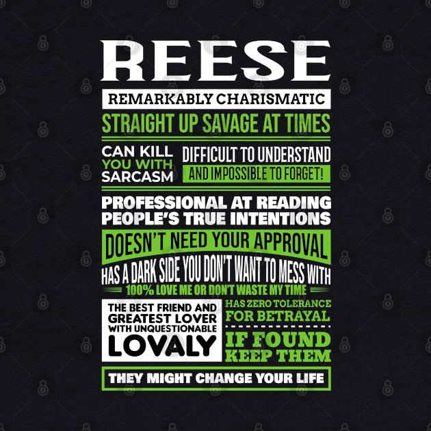 Reese by Ban Guns Not Books- Typography fullcolor